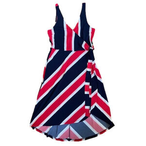 Express red white & blue dress.